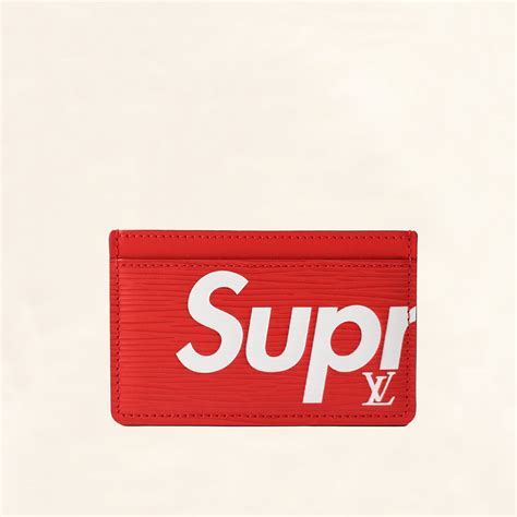 supreme lv cardholder|supreme red card holder.